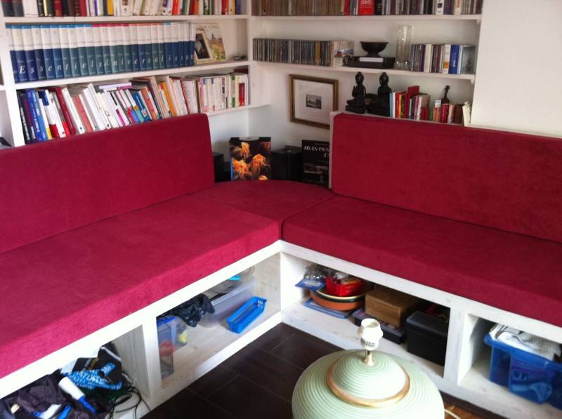 Banquette sur Bâti interieur marseille valentine